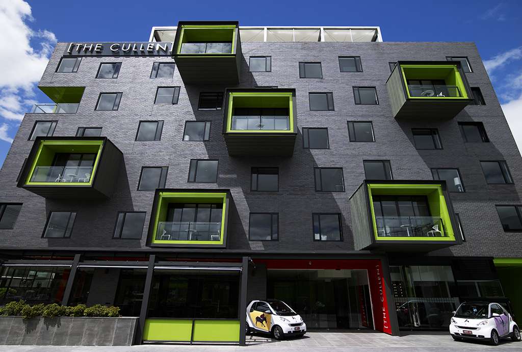 This boutique hotel combines industrial and eclectic styles