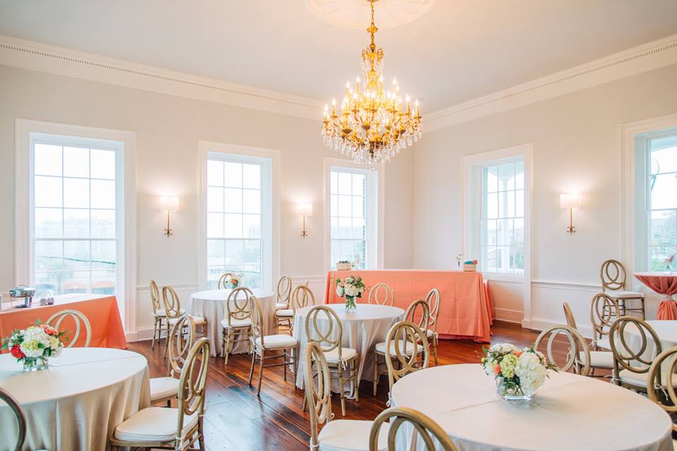 Elegant wedding reception