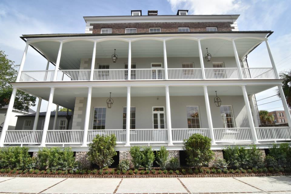 View of Gadsden House from below
