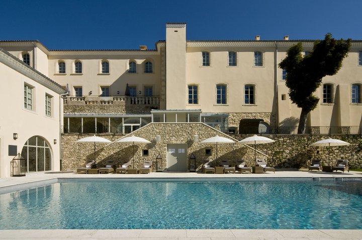 Relax by the pool.