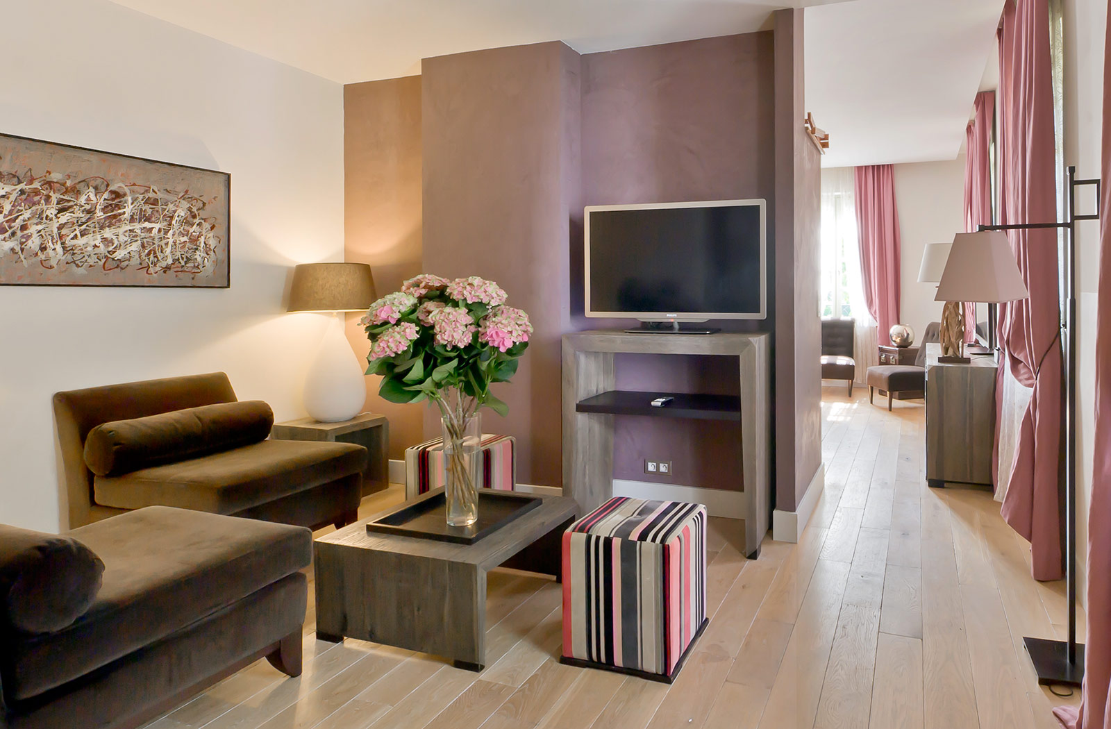 Beautifully designed suites.