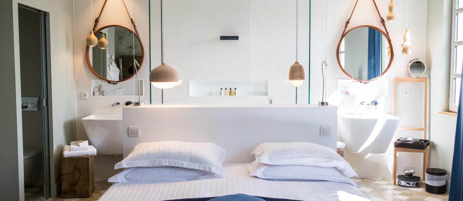 Modern suites.