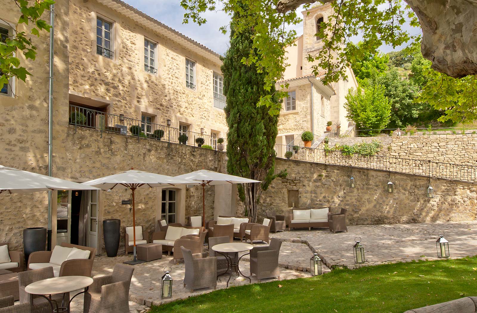Smell the fresh air and enjoy the beautiful architecture.