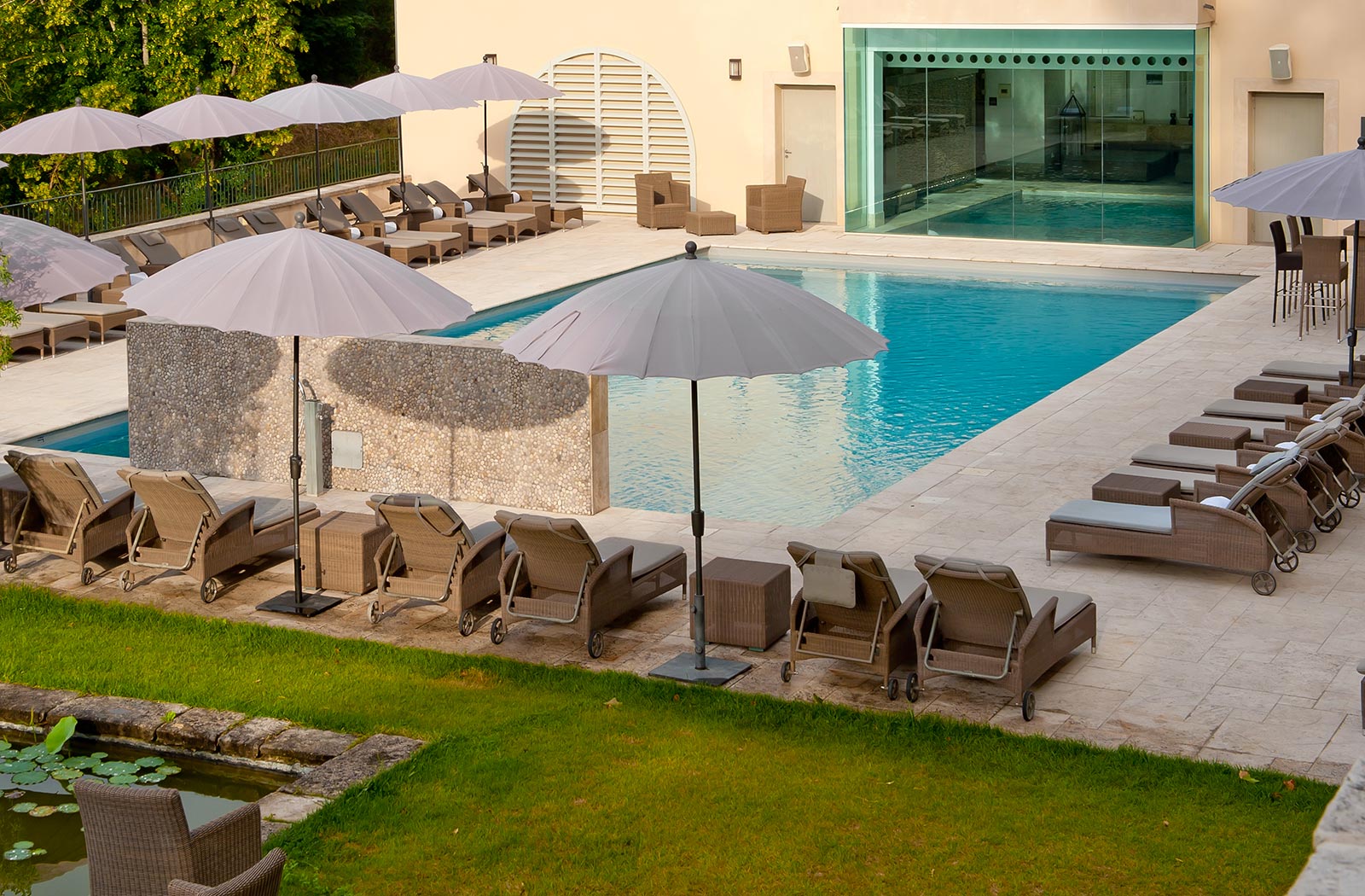 Spa swimming pool.