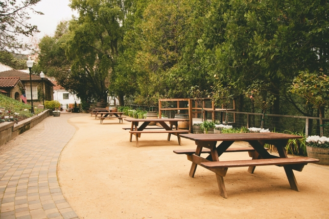 Great outdoor space for holding events.