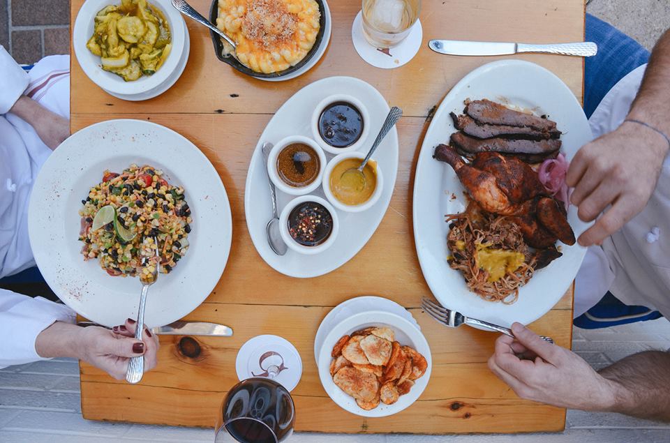Enjoy a delicious meal at Chicago q.