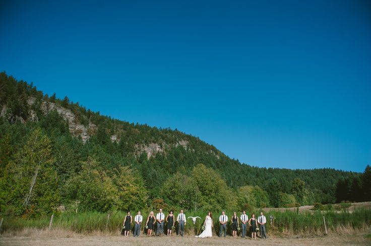 Beautiful backdrop for wedding photos.