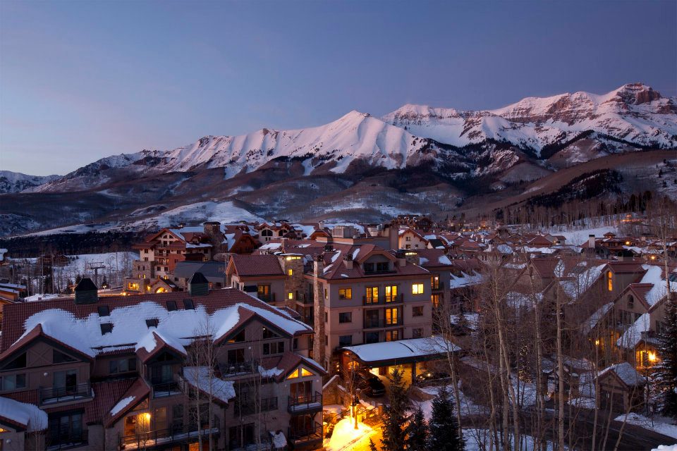 The view from lumiere penthouse Telluride, Colorado