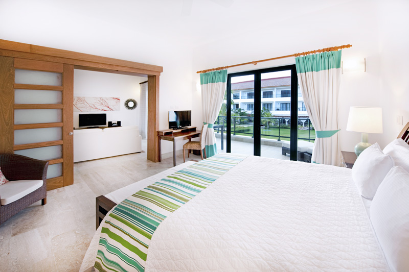 The seven-acre resort property centers around the expansive canal of pools stretching nearly 500 feet from end-to-end.