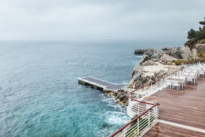 The arrival dock feels glamorous and exclusive.