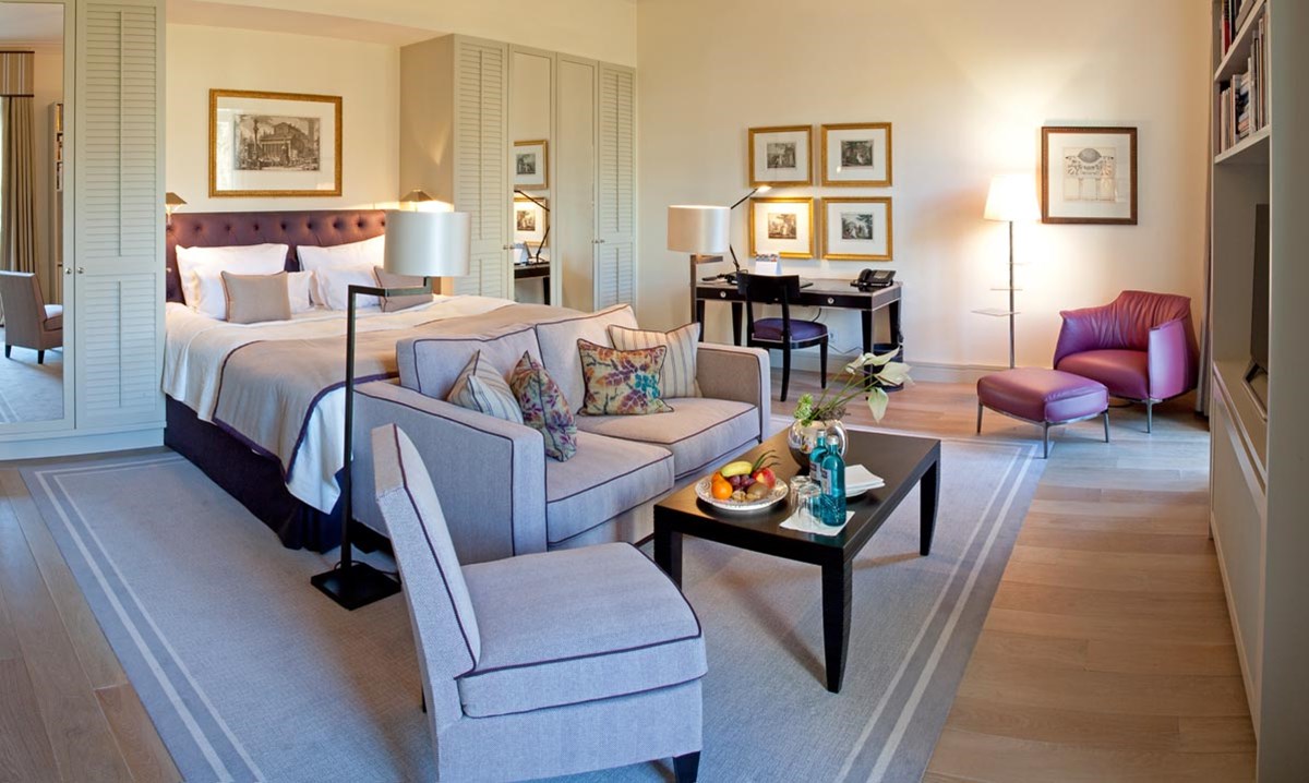 Some rooms have been refurbished and feature subtle designs that take a fresh modern spin on the traditional.