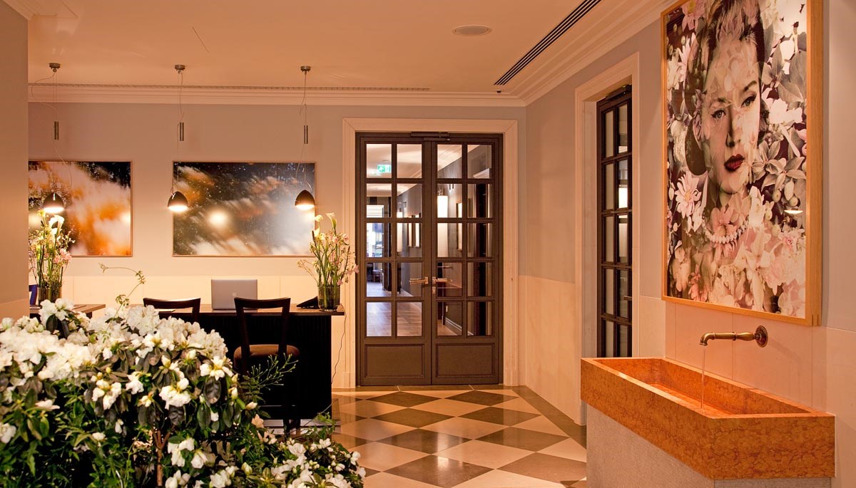 Entrance to the Spa