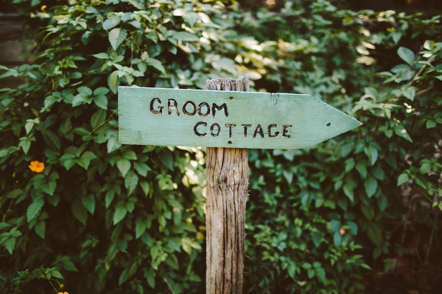 Groom Cottage Sign