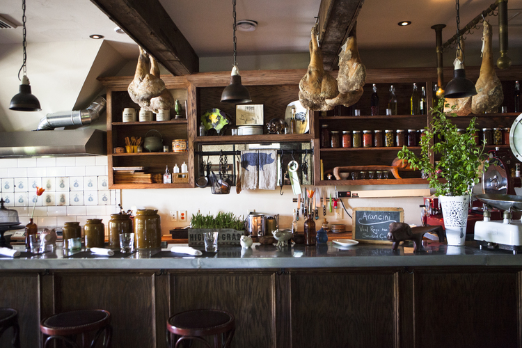 Upstairs at Primo is zestful, a bit more casual and a little funkier.