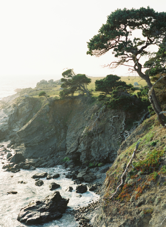 Beautiful cliffside views.