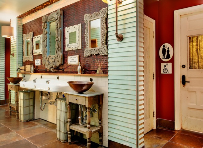 Rustic, vintage decor makes this venue unique.