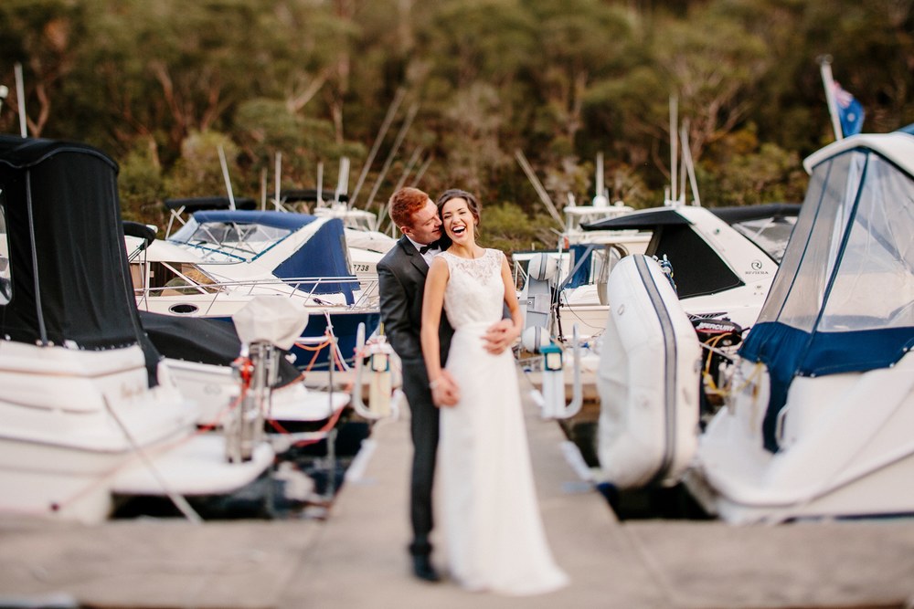 Bringing elegance and style to relaxed coastal weddings, Pilu at Akuna Bay is set on the waterfront at the marina of Akuna Bay.