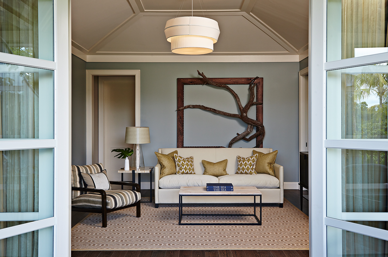 Poolside Suite sleeps 4.