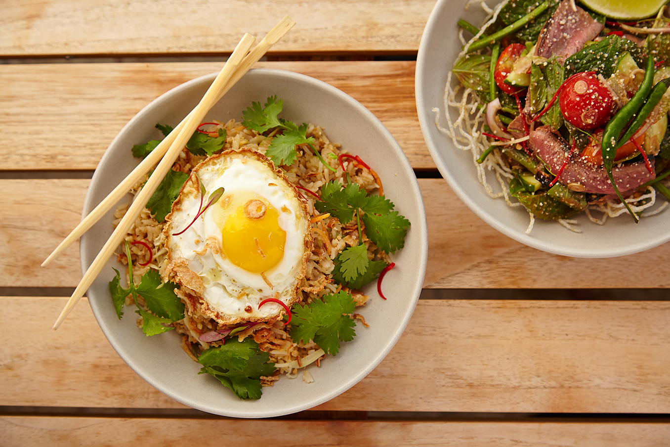 Shima is located on the top floor of The Island House. Sophisticated and relaxed open-air dining featuring the fresh, vibrant flavors of Southeast Asian cuisine.