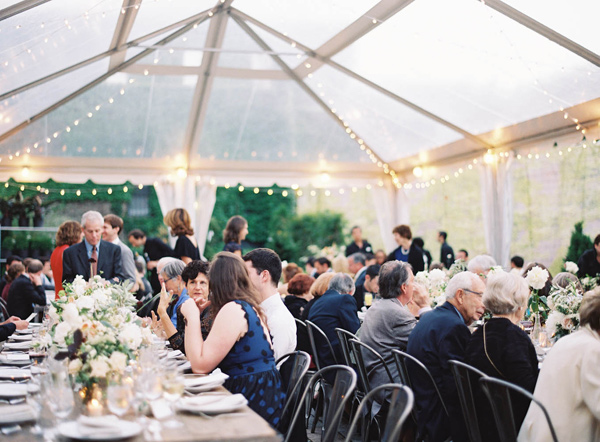 Floral Design and Flower Crown: Saipua | Rentals: Broadway Party Rentals and Patina Vintage Rentals