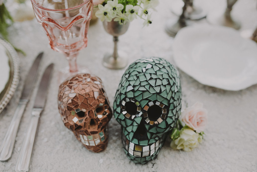 Rock n Roll inspired wedding at Casa Violeta.