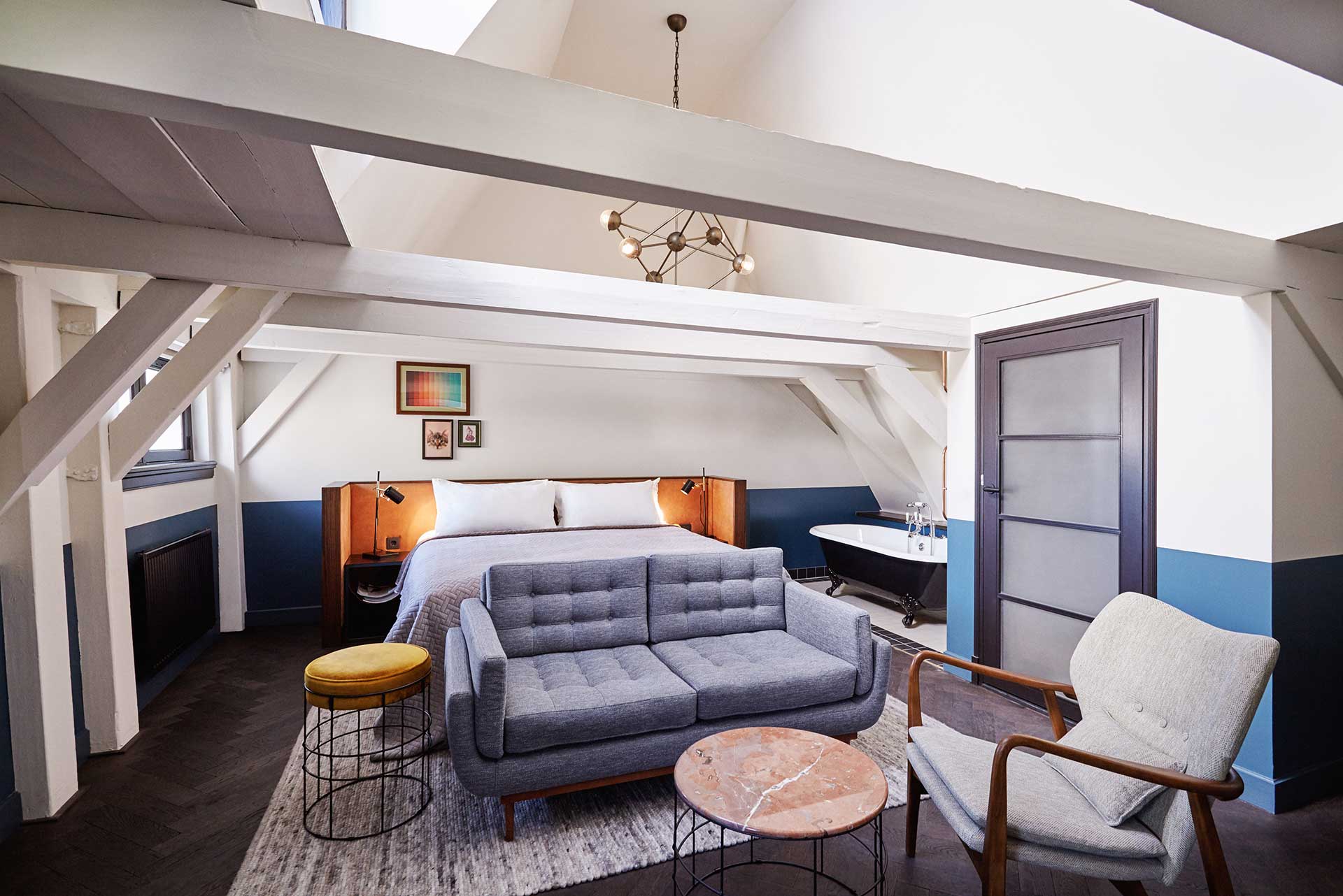 There are 3 different room categories starting with the smallest or what we like to call the Shoebox and going up to a Roomy - the biggest of the lot.