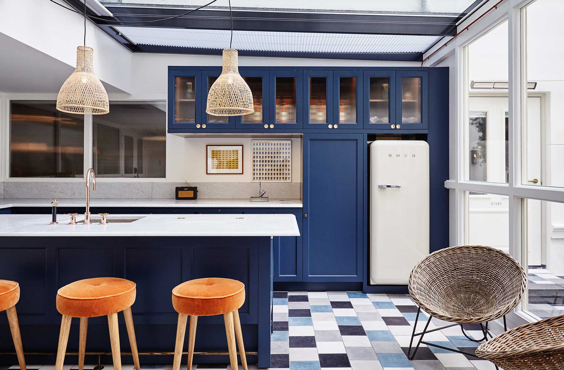 The Apartment, a meeting and event space like no other, is made up of 5 different rooms and a central pantry kitchen.