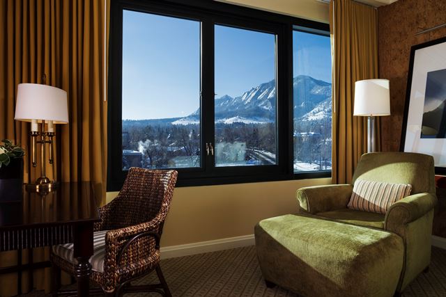 Accented by picturesque mountain vistas, our Boulder wedding site sets the stage for lasting memories.
