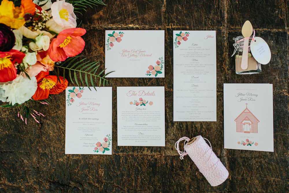Floral Design: Alstonville Florist | Stationery: Senna Jean Designs