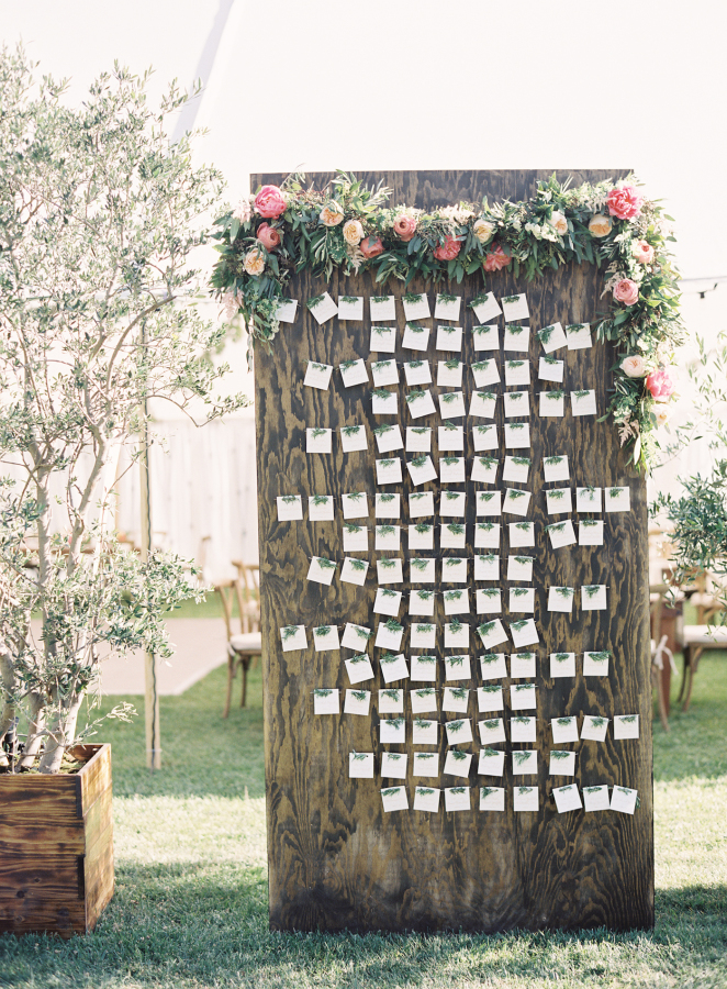 Escort Card Display