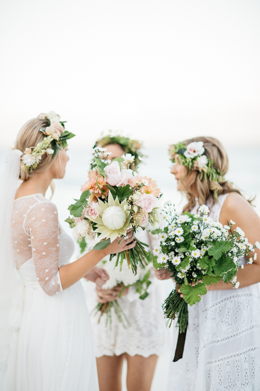 Flowers: The Sisters | Brides Dress & Veil: Grace Loves Lace