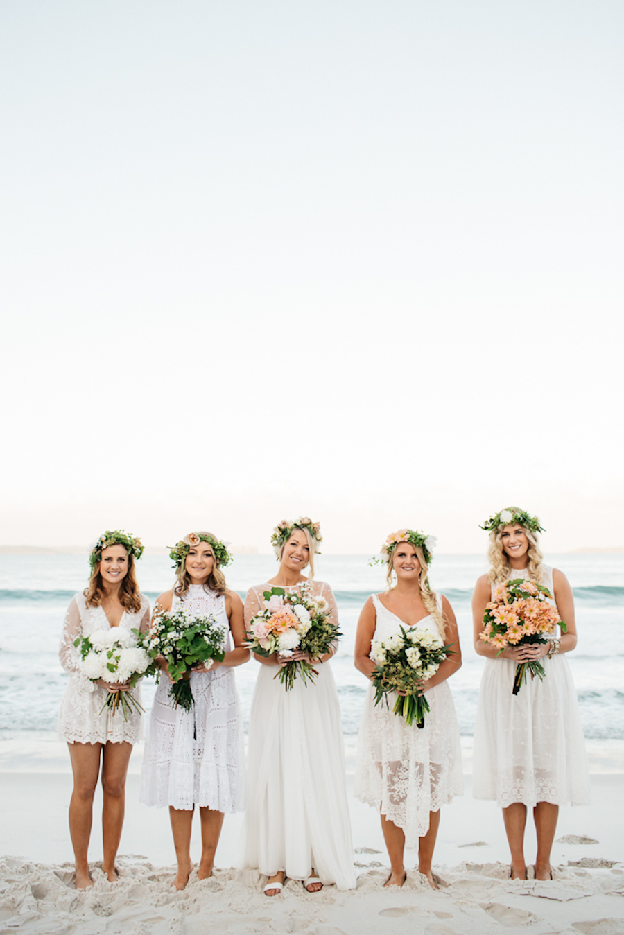 Flowers: The Sisters | Brides Dress & Veil: Grace Loves Lace