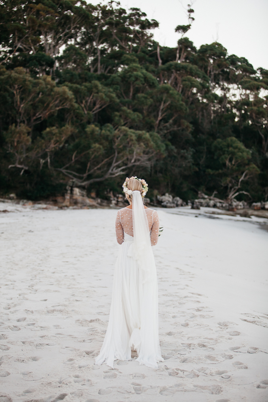Flowers: The Sisters | Brides Dress & Veil: Grace Loves Lace