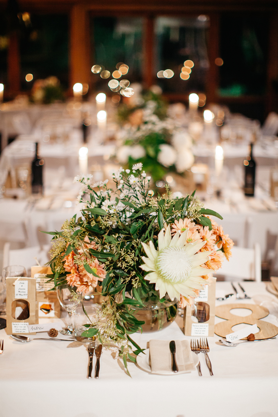 Flowers: The Sisters | Brides Dress & Veil: Grace Loves Lace