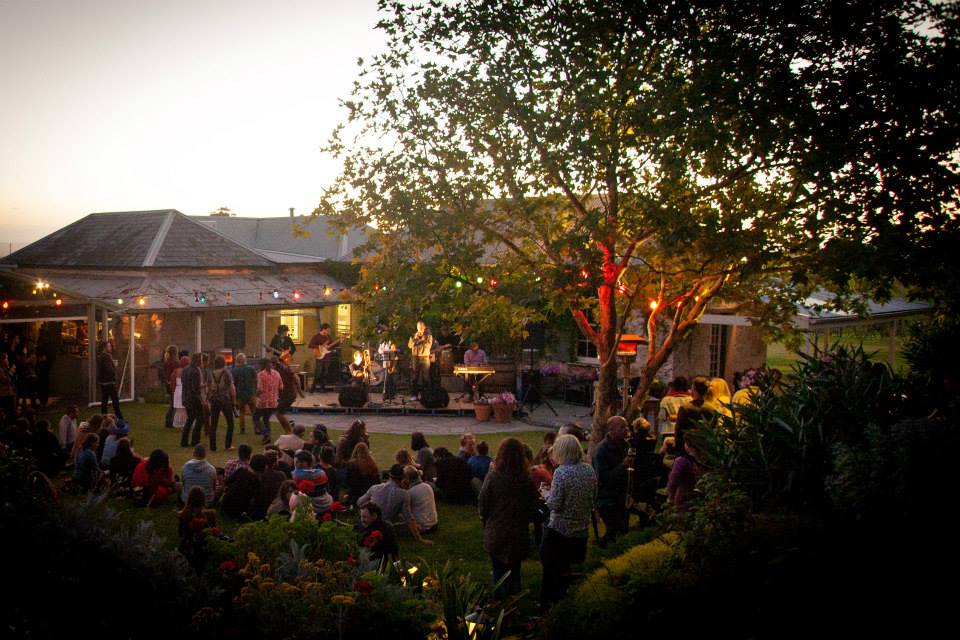 Musical events on the lawn.
