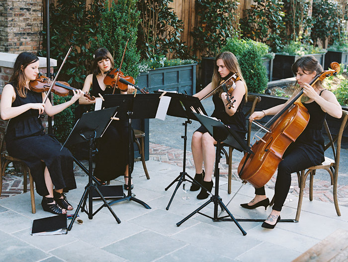 Ceremony + Reception Music : Cara Fox Quartet
