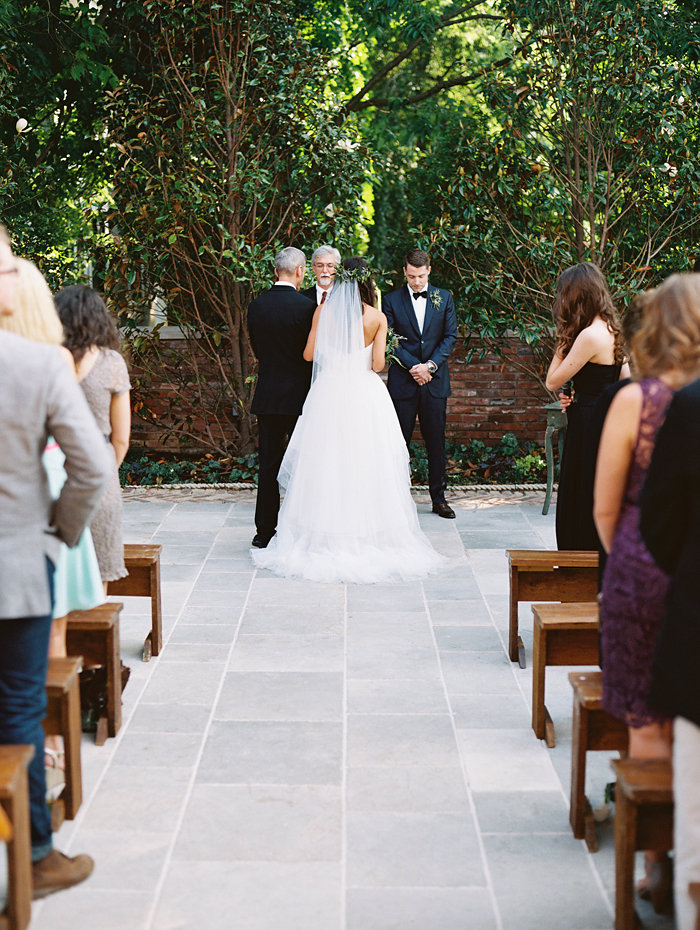 Event + Floral Design : Jaclyn Journey | Ceremony Benches : Purdon's Rentals & Sales