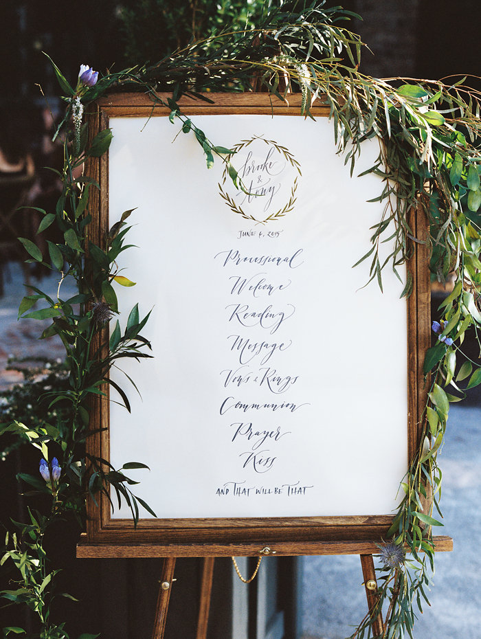 Event + Floral Design : Jaclyn Journey | Paper goods + Calligraphy : Rachel Fisher Calligraphy