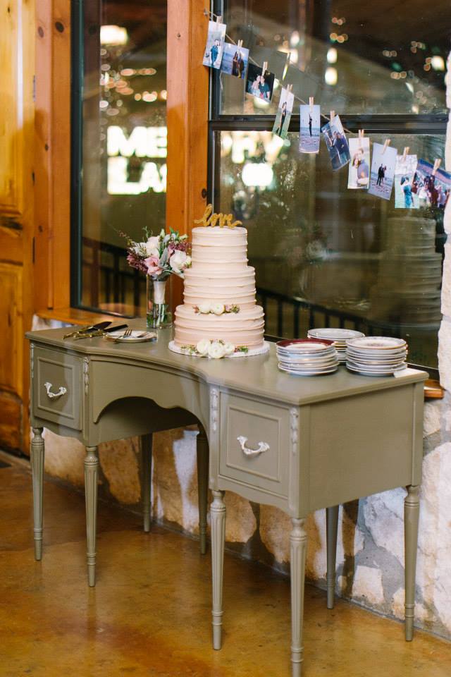 Cake: Sweet Treets Bakery & Cafe | Floral Design: Wild Bunches Floral | Vintage Rental: Jenmarie Vintage Rentals & Bee Lavish Vintage Rental