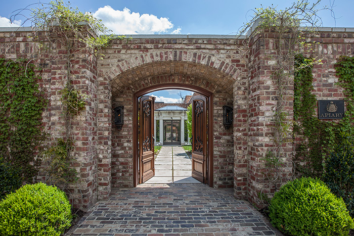 One of downtown Lexington’s most spectacular new venues, The Apiary transports wedding guests into a hidden world that blends Southern hospitality with Old-World craftsmanship.