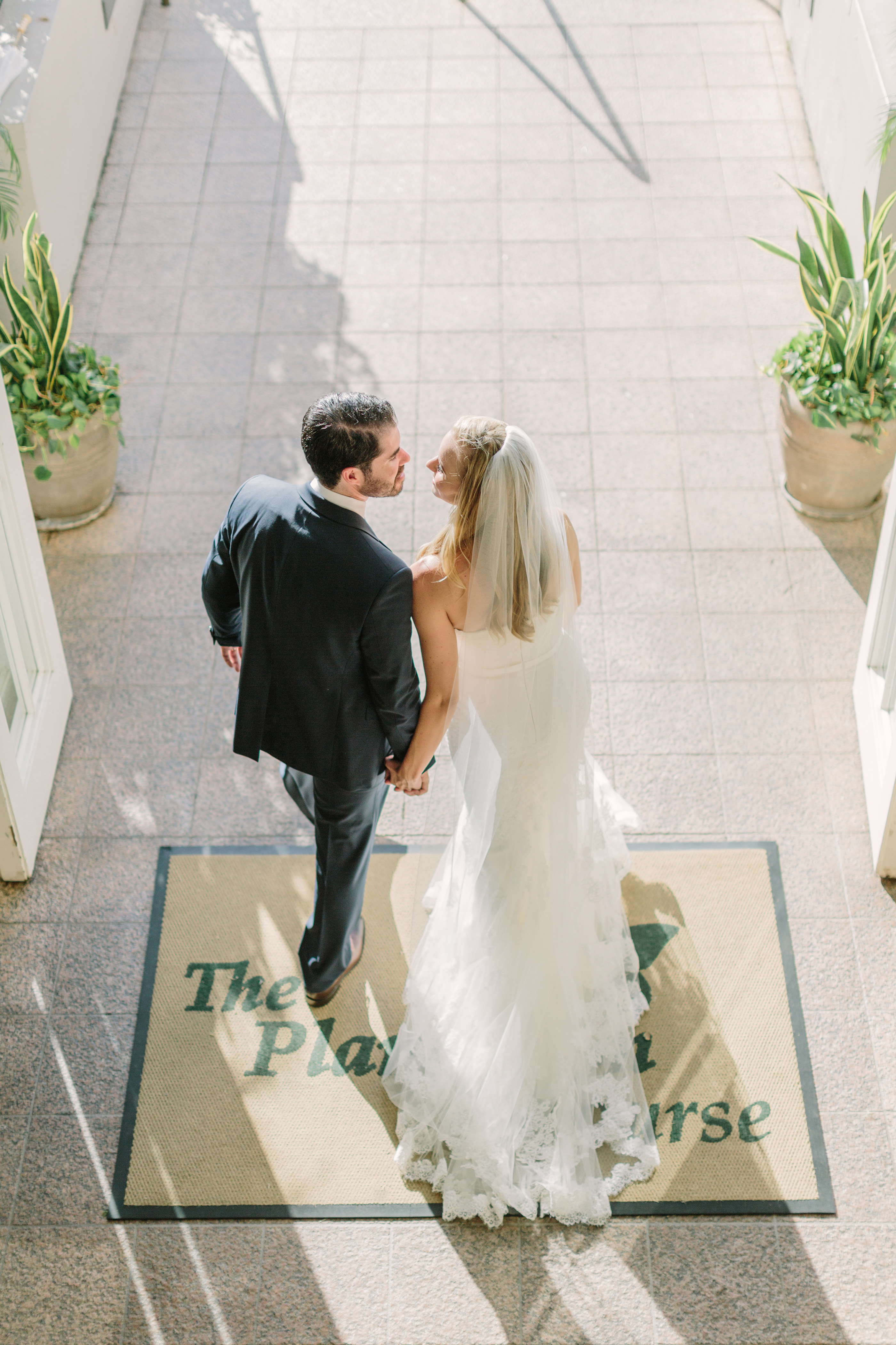 Dress: Enzoani Wedding Dress | Grooms Attire: Theory
