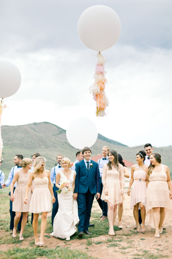 Floral Design: Lady Bird Poppy | Balloons: My Big Balloons