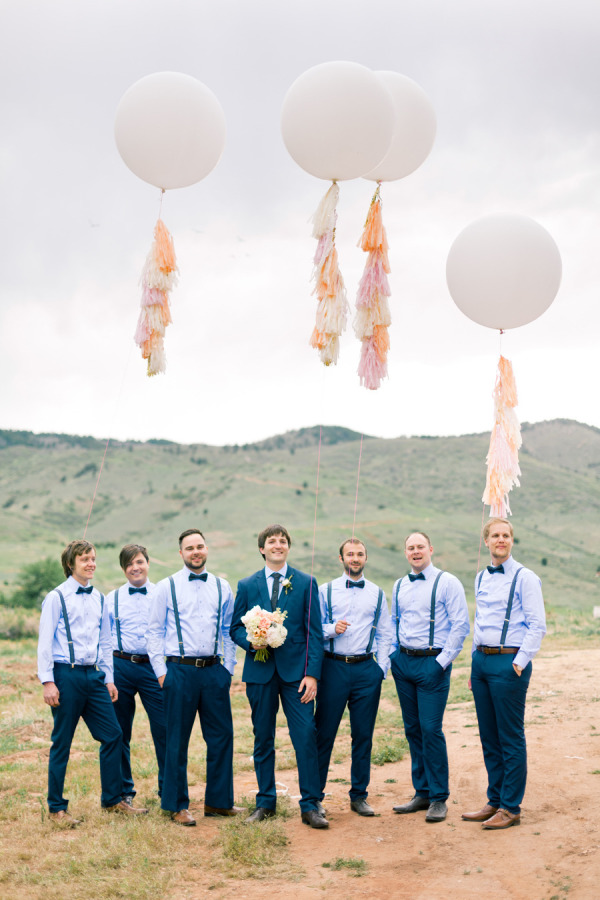 Floral Design: Lady Bird Poppy | Balloons: My Big Balloons