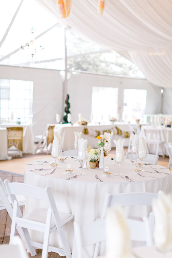 Floral Design: Lady Bird Poppy | Rentals: Chairished Vintage Rentals