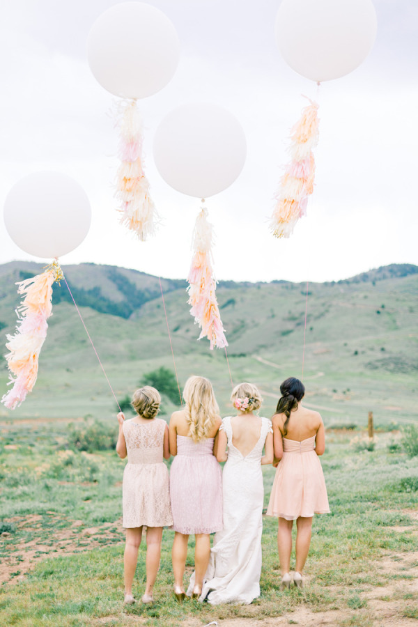 Floral Design: Lady Bird Poppy | Balloons: My Big Balloons