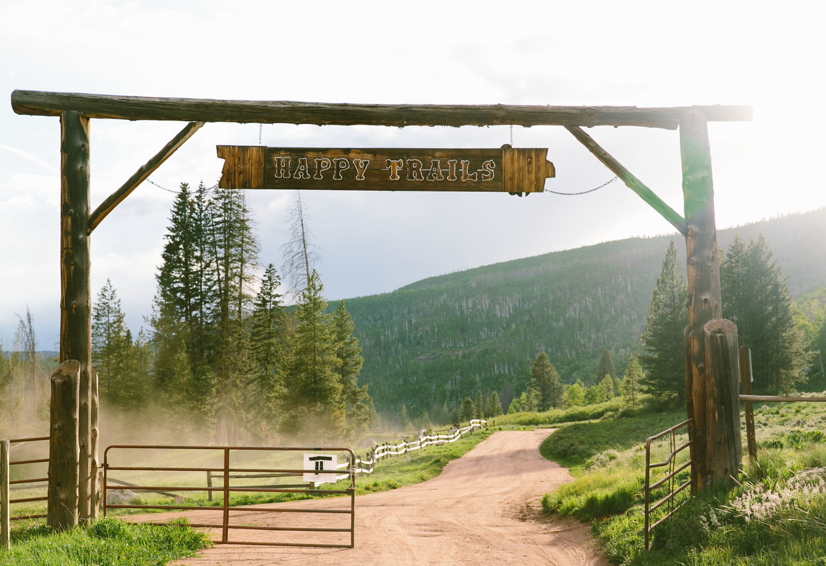 Happy Trails Entrance