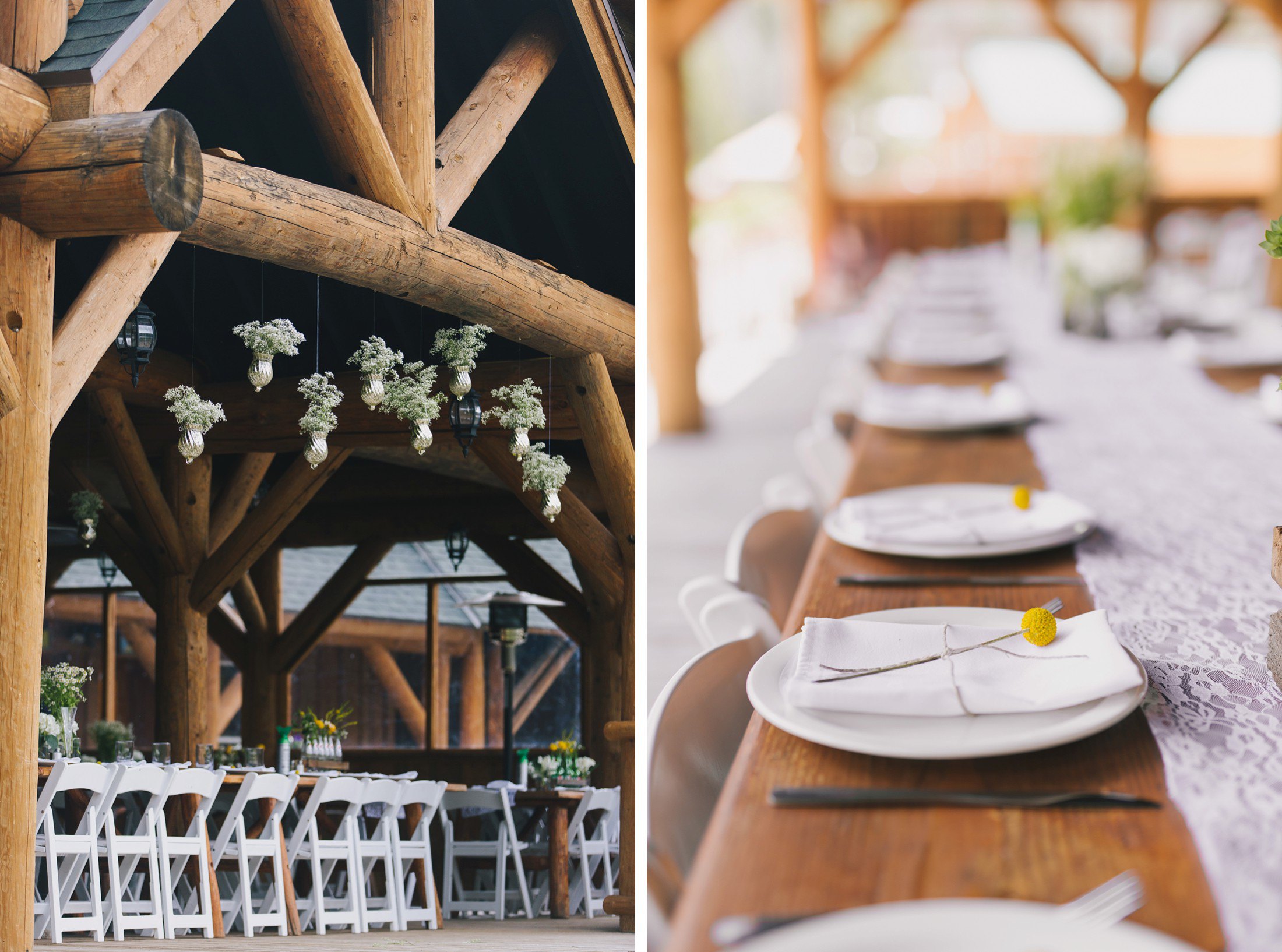 Log Pavilion Reception