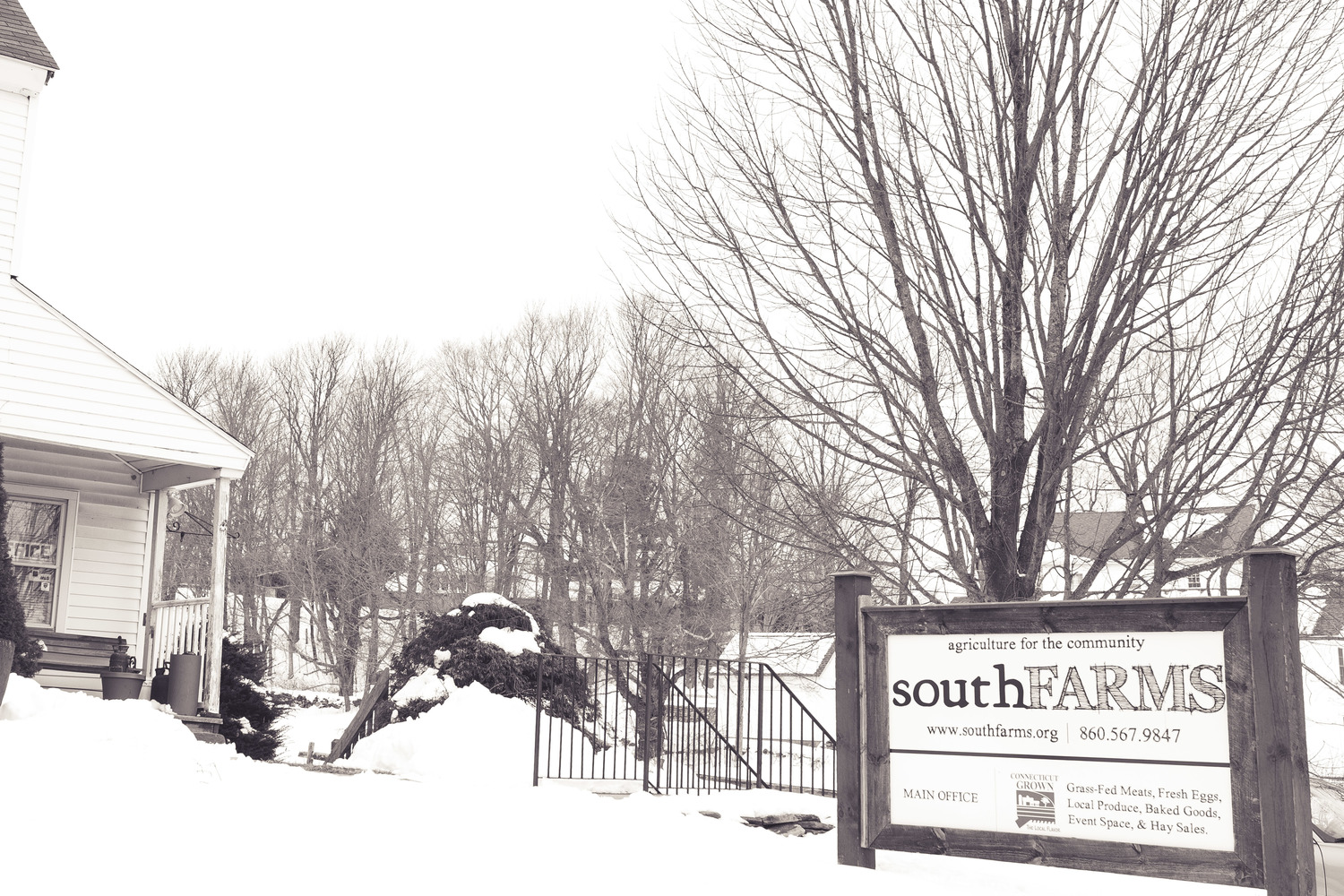 South Farms, in Morris, Connecticut, is an 150-acre homestead that features an iconic 20,000 square foot dairy barn surrounded by picturesque open pastures.
