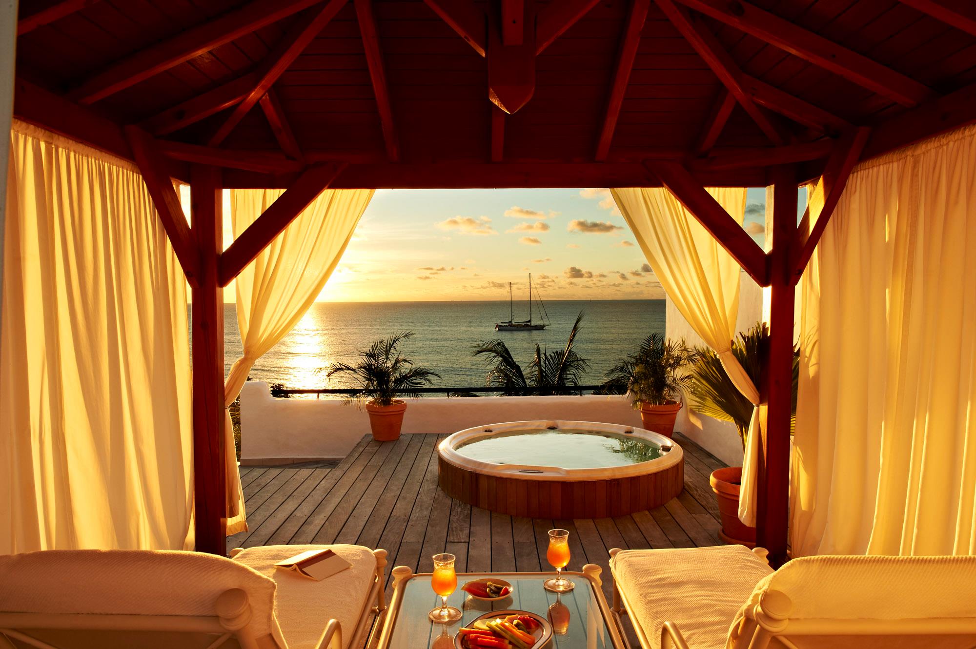 Our beautiful One-Bedroom Beachfront Suites are located just steps away from talcum-white sands. Each has a private balcony or patio offering breathtaking views of the ocean and can comfortably accommodate families with one child.