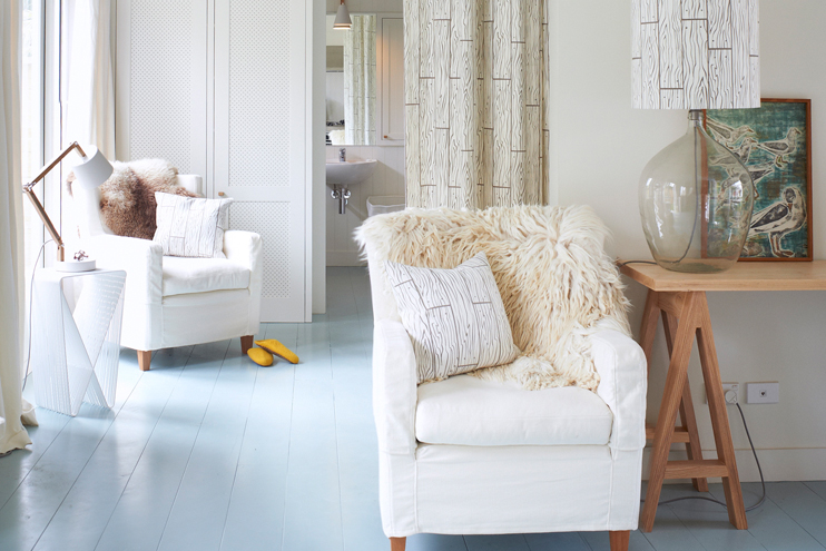 Refreshing interiors at The White House.